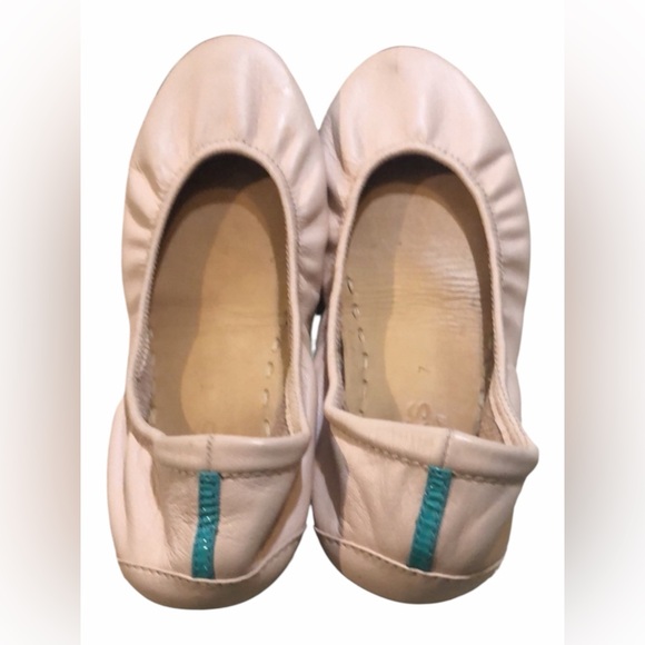 Tieks Cream Ballet Flats - Picture 2 of 8